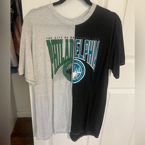 Oversized philly shirt